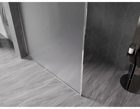 Mexen Kioto-XF, sprchová zástena s rámom 110 x 202 cm, 10mm sklo námraza, chrómový profil, 800-110-104-01-30-X