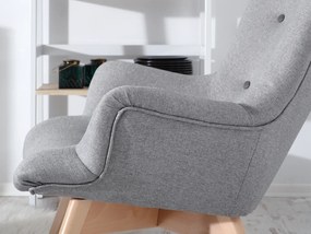 Relaxačné kreslo Florentino (sivá). Akcia -20%. Vlastná spoľahlivá doprava až k Vám domov. 1135793