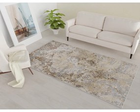 Svetlomodrý/svetlohnedý prateľný koberec 80x150 cm Sandstorm – Vitaus