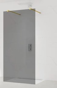 Sprchová zástena Walk-in 120 cm SAT vo farbe profilu zlatá SATBWI120KSZAVZ