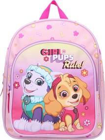 Dievčenský batoh s predným vreckom Labková patrola – Paw Patrol - motív Girl Pups Rule!