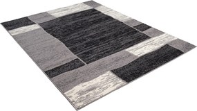 TA Koberec F454B TMAVO SIVÁ LACNÁ PP CRM Rozmer: 60x100 cm