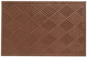 Rohožka Eko reliéfna hnedá 60x90 Eco6090