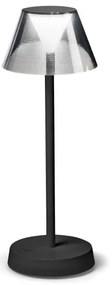 Ideal Lux - LED stmievateľná dotyková lampa LOLITA LED/2,8W/5V IP54 čierna