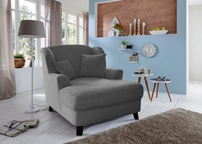 XXXLutz XXL KRESLO, textil, sivá Sit & More - Online Only obývacie izby - 000144004222