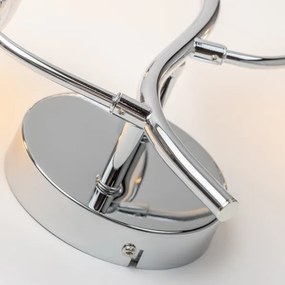 Brilagi - LED Nástenné svietidlo MISTEL 3xG9/3W/230V lesklý chróm/dymová