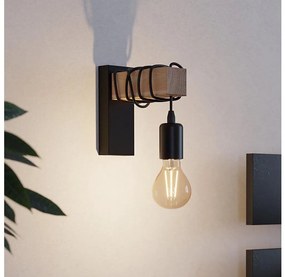 Eglo 43514 - Nástenné svietidlo TOWNSHEND 1xE27/10W/230V