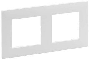 Rámček dvojitý biely
