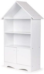 Skrinka v tvare domčeka pre detské hračky Ecotoys