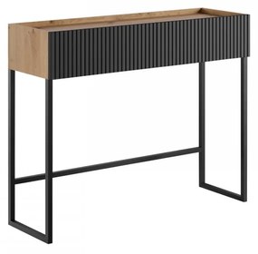 Toaletný stolík Zulek 2SZ, Farby: dub artisan / dub artisan + čierna