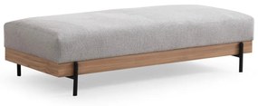 Taburet ETI 158 cm šedý/dub přírodní