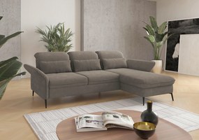 XXXLutz ROHOVÁ SEDAČKA, textil, bahenná hnedá Sit & More - Sedačky - 000144011815