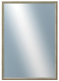DANTIK - Zrkadlo v rámu, rozmer s rámom 50x70 cm z lišty Y-ka červená linka (3130)