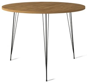 Jedálenský stôl SANDALF 75x90 cm hnedá