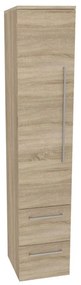 Mereo, Mereo Bino, kúpeľňová skrinka vysoká 163 cm, ľavá, Multidecor, Dub Bardolino, MER-CN697DBAR