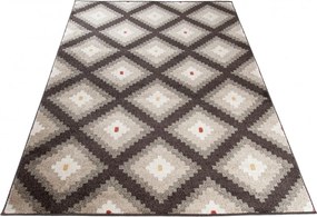 TA Koberec L885A TMAVOHNEDÁ MAROCKÁ BQZ Rozmer: 60x100 cm