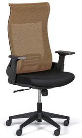 Kancelárska stolička HARPER, hnedá