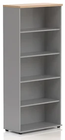 Vysoká skriňa Visio LUX 80 x 38,5 x 183,5 cm, dub