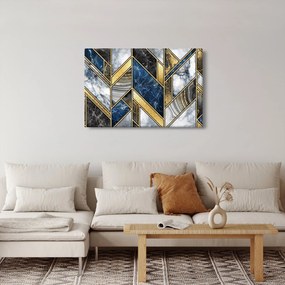 Obraz umelecké abstrakcie (90x60 cm)