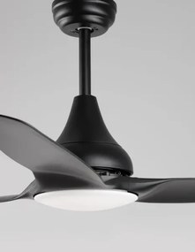 Stropný ventilátor Samoa 12.2 čierne s diaľkovým ovládaním