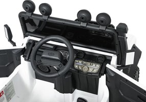 Elektrické autíčko Land Rover Defender 110 SVX biele