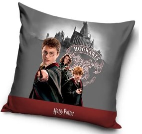 Detský vankúšik Harry Potter Kúzelnícka Škola 40x40 cm