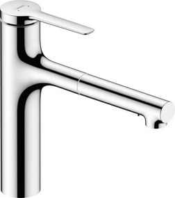 Hansgrohe Zesis M33 drezová batéria s vyťahovacou spŕškou, 2 prúdy chróm 74823000