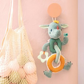 Lilliputiens - plyšová reťaz s aktivitami - dráčik Joe