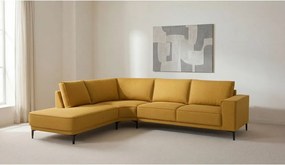 Rohová pohovka v horčicovej farbe (ľavý roh) Copenhagen – Scandic