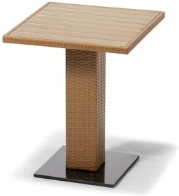 Hnedý záhradný jedálenský stôl Timpana Ciara Cappuccino