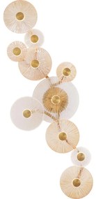 MAXLIGHT W0354 - LED Nástenné svietidlo ALLURE 10xLED/4,3W/230V zlatá