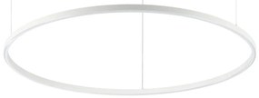 Ideal Lux - LED luster na lanku ORACLE SLIM LED/53W/230V 4000K pr. 90 cm biely