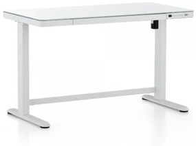 Výškovo nastaviteľný stôl OfficeTech, 120 x 60 cm