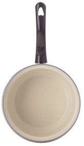 Orion Smaltovaná rajnica s lemom Brown, pr. 16 cm, pr. 16 cm