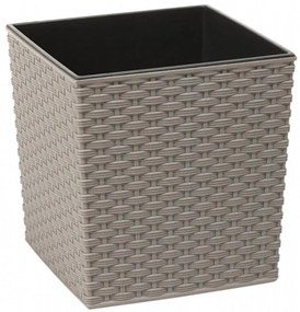 Obal Juka Rattan ECO 25x25x26cm šedý