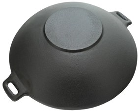 Cattara 13069 Grilovacia panvica Wok Liatina, pr. 31 cm