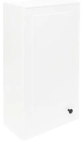 Kúpeľňová skrinka nízka Naturel Forli 40x78,5x22 cm biela FORLIN40BI, 1 ks