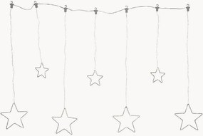 Vianočná exteriérová svetelná LED reťaz Dew Drop Stars