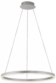 LED závesné svietidlo Ritus, Ø 58,5 cm, hliník