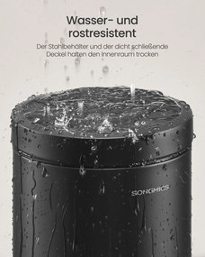 Sušička riadu SONGMICS s otočným výtokom, 31 x 42 cm, sivá holubica