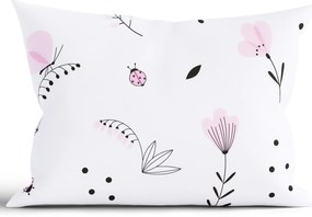 Bavlnená obliečka na vankúš Renforcé 50 × 70 cm - Lúka