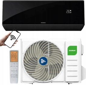 Nástenný klimatizátor Kaisai Pro Heat+ 3,5 kW Black Ohrievanie Eev Hepa Wifi