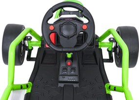 Ramiz Motokára TORNADO s funkciou Drift zelená