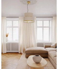 ByRydens 4211010-6509 - Závesné svietidlo na lane MARCEL 2xE27/8W/230V