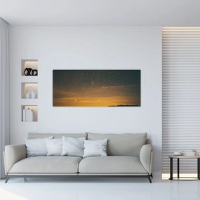 Obraz hviezdneho neba (120x50 cm)