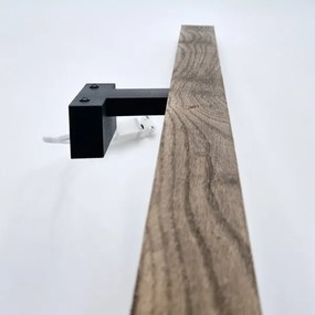 Brilagi-LED Kúpeľňové osvetlenie zrkadla WOODY MIRROR LED/15W/230V IP44 dub/čierna