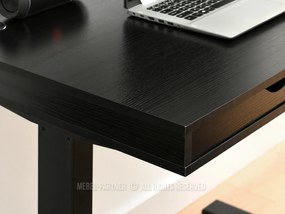 PC stolík Osto 100 (čierne drevo + čierna). Vlastná spoľahlivá doprava až k Vám domov. 1109817