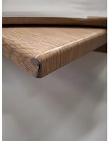 Doppler EXPERT WOOD - záhradný rozkladací hliníkový stôl 150/210 x 90 x 75 cm - 2. akosť (N593)