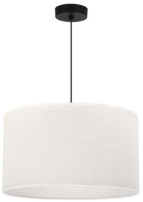 Závesné svietidlo Juta, 1x biele jutové tienidlo, (fi 40cm), b