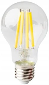 ECOLIGHT LED žiarovka filament E27 - 8W - teplá biela